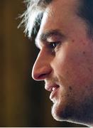 7 November 2017; Rhys Ruddock during an Ireland rugby press conference at Carton House in Maynooth, Kildare. Photo by Brendan Moran/Sportsfile