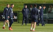 8 November 2017; Republic of Ireland assistant manager Roy Keane looks on  during Republic of Ireland squad training at FAI National Training Centre in Abbotstown, Dublin. Photo by Matt Browne/Sportsfile