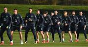 8 November 2017; Republic of Ireland players during Republic of Ireland squad training at FAI National Training Centre in Abbotstown, Dublin. Photo by Matt Browne/Sportsfile