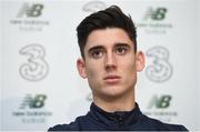 8 November 2017; Callum O'Dowda during a Republic of Ireland squad  press conference at FAI National Training Centre in Abbotstown, Dublin. Photo by Matt Browne/Sportsfile