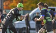 9 November 2017; Jonathan Sexton, left, during Ireland squad training at Carton House in Maynooth, Kildare. Photo by Matt Browne/Sportsfile
