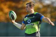 9 November 2017; Rhys Ruddock during Ireland rugby squad training at Carton House in Maynooth, Kildare. Photo by Brendan Moran/Sportsfile