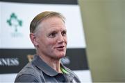 9 November 2017; Head coach Joe Schmidt during Ireland squad press conference at Carton House in Maynooth, Kildare. Photo by Matt Browne/Sportsfile