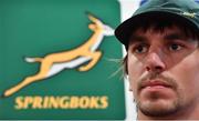 9 November 2017; Captain Eben Etzebeth during a South Africa Press Conference at Radisson Blu Hotel in Stillorgan, Dublin. Photo by Brendan Moran/Sportsfile