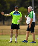 10  November 2017; Selector Dermot Earley, left, and team manager Joe Kernan during Ireland International Rules Squad training at the Gaelic Football and Hurling Association of South Australia, St. Mary's Park, Adelaide, Australia Photo by Ray McManus/Sportsfile