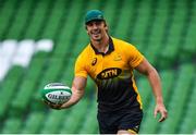 10 November 2017; Captain Eben Etzebeth during the South Africa rugby captain's run at Aviva Stadium in Dublin. Photo by Brendan Moran/Sportsfile