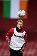 10 November 2017; Christian Eriksen during Denmark squad training at Parken Stadium in Copenhagen, Denmark. Photo by Stephen McCarthy/Sportsfile