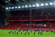 10 November 2017; A general view during Republic of Ireland squad training at Parken Stadium in Copenhagen, Denmark. Photo by Ramsey Cardy/Sportsfile