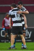 10 November 2017; Barbarians RFC  players Donncha O'Callaghan and Jordi Murphy after the Representative Match between Barbarians RFC and Tonga at Thomond Park in Limerick. Photo by Matt Browne/Sportsfile
