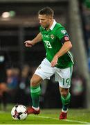 9 November 2017; Jamie Ward of Northern Ireland during the FIFA 2018 World Cup Qualifier Play-off 1st leg match between Northern Ireland and Switzerland at Windsor Park in Belfast. Photo by Oliver McVeigh/Sportsfile