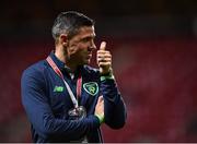 11 November 2017; Jonathan Walters of Republic of Ireland prior to the FIFA 2018 World Cup Qualifier Play-off 1st Leg match between Denmark and Republic of Ireland at Parken Stadium in Copenhagen, Denmark. Photo by Seb Daly/Sportsfile