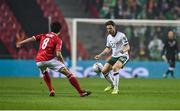 11 November 2017; Harry Arter of Republic of Ireland in action against Thomas Delaney of Denmark during the FIFA 2018 World Cup Qualifier Play-off 1st Leg match between Denmark and Republic of Ireland at Parken Stadium in Copenhagen, Denmark. Photo by Seb Daly/Sportsfile