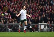 11 November 2017; Shane Long of Republic of Ireland comes on as a substitute for Daryl Murphy during the FIFA 2018 World Cup Qualifier Play-off 1st Leg match between Denmark and Republic of Ireland at Parken Stadium in Copenhagen, Denmark.