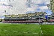 12 November 2017; A general view of the Adelaide Oval in advance of the Virgin Australia International Rules Series 1st test at the Adelaide Oval in Adelaide, Australia. Photo by Ray McManus/Sportsfile