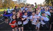 12 November 2017; Runners at the start line prior to the Remembrance Run 5K 2017 at Phoenix Park in Dublin. Photo by David Fitzgerald/Sportsfile