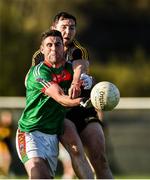 12 November 2017; Niall Hickey of Kilmurry-Ibrickane in action against Daithi Casey of Dr Crokes during the AIB Munster GAA Football Senior Club Championship Semi-Final match between Dr Crokes and Kilmurry-Ibrickane at Dr. Crokes GAA pitch in Lewis Road, Killarney, Kerry. Photo by Diarmuid Greene/Sportsfile