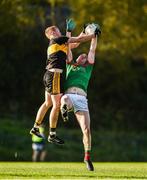 12 November 2017; Keith King of Kilmurry-Ibrickane in action against Johnny Buckley of Dr Crokes during the AIB Munster GAA Football Senior Club Championship Semi-Final match between Dr Crokes and Kilmurry-Ibrickane at Dr. Crokes GAA pitch in Lewis Road, Killarney, Kerry. Photo by Diarmuid Greene/Sportsfile
