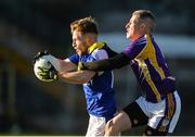 12 November 2017; Andrew Graham of Cavan Gaels in action against Neil Gallagher of Derrygonnelly Harps during the AIB Ulster GAA Football Senior Club Championship Semi-Final match between Cavan Gaels and Derrygonnelly Harps at St Tiernach's Park in Clones, Monaghan. Photo by Oliver McVeigh/Sportsfile