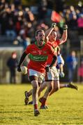 12 November 2017; Damien Power of Rathnew celebrates  after the AIB Leinster GAA Football Senior Club Championship Quarter-Final match between Rathnew and St Vincent's at Joule Park in Aughrim, Wicklow. Photo by Matt Browne/Sportsfile