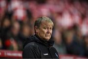 11 November 2017; Denmark manager Aage Hareide during the FIFA 2018 World Cup Qualifier Play-off 1st Leg match between Denmark and Republic of Ireland at Parken Stadium in Copenhagen, Denmark. Photo by Stephen McCarthy/Sportsfile