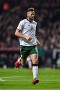 11 November 2017; Daryl Murphy of Republic of Ireland during the FIFA 2018 World Cup Qualifier Play-off 1st Leg match between Denmark and Republic of Ireland at Parken Stadium in Copenhagen, Denmark. Photo by Seb Daly/Sportsfile