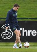 13 November 2017; Seamus Coleman during Republic of Ireland squad training at the FAI National Training Centre in Abbotstown, Dublin. Photo by Stephen McCarthy/Sportsfile