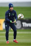 13 November 2017; Wes Hoolahan during Republic of Ireland squad training at the FAI National Training Centre in Abbotstown, Dublin. Photo by Stephen McCarthy/Sportsfile