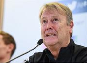 13 November 2017; Denmark manager Aage Hareide during a press conference at the Aviva Stadium in Dublin. Photo by Stephen McCarthy/Sportsfile