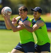 14 November 2017; Conor Sweeney is tackled by Niall Murphy during Ireland International Rules Squad training at Bendigo Bank Stadium, Mandurah, Australia. Photo by Ray McManus/Sportsfile