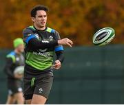 14 November 2017; Joey Carbery during Ireland rugby squad training at Carton House, in Maynooth, Kildare. Photo by Matt Browne/Sportsfile