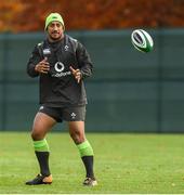 14 November 2017; Bundee Aki during Ireland rugby squad training at Carton House, in Maynooth, Kildare. Photo by Matt Browne/Sportsfile