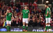 14 November 2017; Jeff Hendrick of Republic of Ireland reacts after Christian Eriksen of Denmark scored his side's third goal during the FIFA 2018 World Cup Qualifier Play-off 2nd leg match between Republic of Ireland and Denmark at Aviva Stadium in Dublin. Photo by Stephen McCarthy/Sportsfile