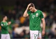 14 November 2017; Stephen Ward of Republic of Ireland following the FIFA 2018 World Cup Qualifier Play-off 2nd leg match between Republic of Ireland and Denmark at Aviva Stadium in Dublin. Photo by Stephen McCarthy/Sportsfile