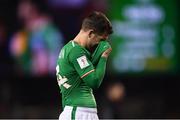 14 November 2017; Wes Hoolahan of Republic of Ireland following the FIFA 2018 World Cup Qualifier Play-off 2nd leg match between Republic of Ireland and Denmark at Aviva Stadium in Dublin. Photo by Stephen McCarthy/Sportsfile