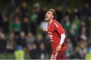 14 November 2017; Christian Eriksen of Denmark celebrates after the FIFA 2018 World Cup Qualifier Play-off 2nd leg match between Republic of Ireland and Denmark at Aviva Stadium in Dublin. Photo by Eóin Noonan/Sportsfile