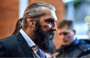 15 November 2017; France 2023 Leader and Bid Ambassador Sebastien Chabal prior to the Rugby World Cup 2023 host union announcement at the Royal Garden Hotel, London, England. Photo by Brendan Moran/Sportsfile
