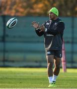 16 November 2017; Bundee Aki during Ireland rugby squad training at Carton House in Maynooth, Kildare. Photo by Matt Browne/Sportsfile