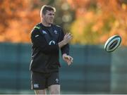 16 November 2017; Chris Farrell during Ireland rugby squad training at Carton House in Maynooth, Kildare. Photo by Matt Browne/Sportsfile