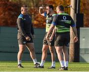16 November 2017; Rob Herring with Andrew Porter and Jack McGrath during Ireland rugby squad training at Carton House in Maynooth, Kildare. Photo by Matt Browne/Sportsfile