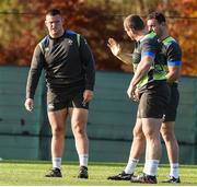 16 November 2017; Andrew Porter with Rob Herring and Jack McGrath during Ireland rugby squad training at Carton House in Maynooth, Kildare. Photo by Matt Browne/Sportsfile