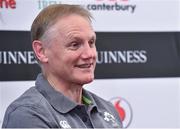 16 November 2017; Ireland head coach Joe Schmidt during an Ireland rugby press conference at Carton House in Maynooth, Kildare. Photo by Matt Browne/Sportsfile
