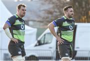 16 November 2017; Jack Conan, right, and Rhys Ruddock during Ireland rugby squad training at Carton House in Maynooth, Kildare. Photo by Matt Browne/Sportsfile