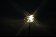 14 October 2017; A general view of a floodlight during the Dublin County Senior Football Championship Semi-Final match between Ballymun Kickhams and Kilmacud Crokes at Parnell Park in Dublin. Photo by Piaras Ó Mídheach/Sportsfile