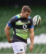 17 November 2017; Jordi Murphy during the Ireland rugby captain's run at the Aviva Stadium in Dublin. Photo by Seb Daly/Sportsfile