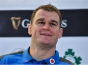 17 November 2017; Captain Rhys Ruddock during an Ireland rugby press conference at Aviva Stadium in Dublin. Photo by Seb Daly/Sportsfile