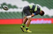17 November 2017; Sean Reidy during the Ireland rugby captain's run at the Aviva Stadium in Dublin. Photo by Ramsey Cardy/Sportsfile