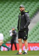 17 November 2017; Defence coach Andy Farrell during the Ireland rugby captain's run at the Aviva Stadium in Dublin. Photo by Ramsey Cardy/Sportsfile