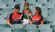 18 November 2017; Ireland and Mayo supporters Peter McManamon from Bangor Erris, with his wife Anna and daughter Anna, age 4, before the Virgin Australia International Rules Series 2nd test at the Domain Stadium in Perth, Australia. Photo by Ray McManus/Sportsfile