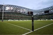 18 November 2017; A general view of the Aviva Stadium prior to the Guinness Series International match between Ireland and Fiji at the Aviva Stadium in Dublin. Photo by Seb Daly/Sportsfile