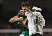 18 November 2017; Stuart McCloskey of Ireland is tackled by Levani Botia of Fiji during the Guinness Series International match between Ireland and Fiji at the Aviva Stadium in Dublin. Photo by Eóin Noonan/Sportsfile